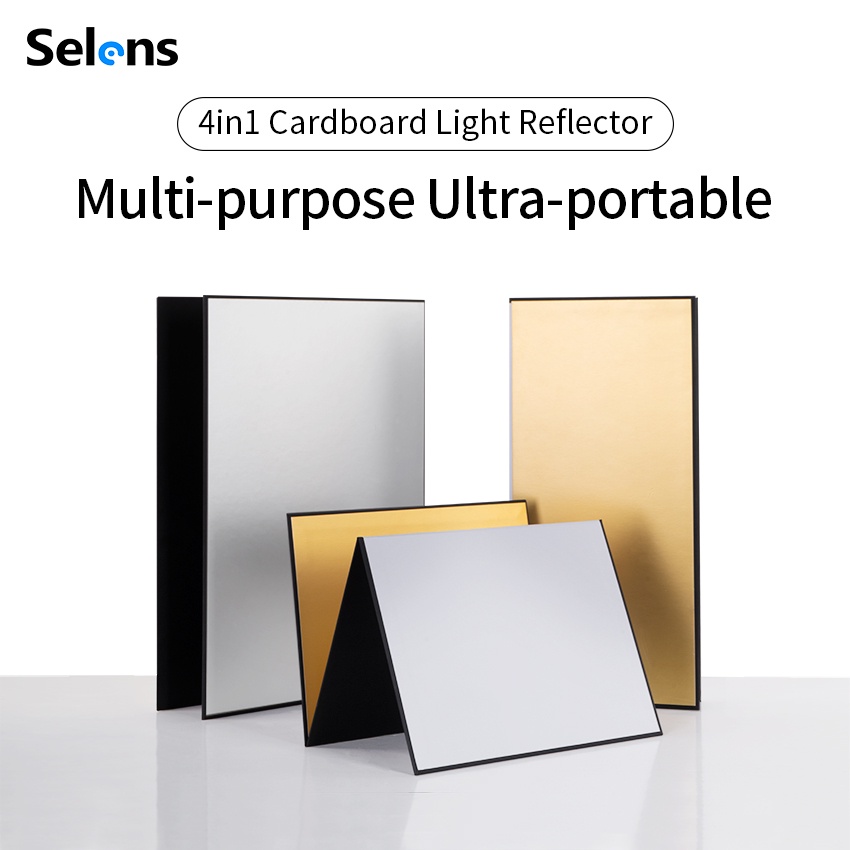 Lighting In Photography Book - Selens fotoğraf ışık reflektörü A3/A4 karton