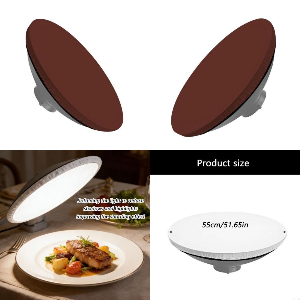 Photography Lighting Beauty Dish - F42D Yumuşak Difüzör Lamba Örtüsü Kumaş