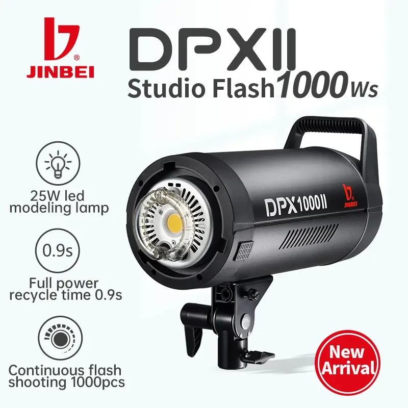 Photography Lighting For Clothing - JINBEI DPX1000II Profesyonel Stüdyo Flaş 1000W