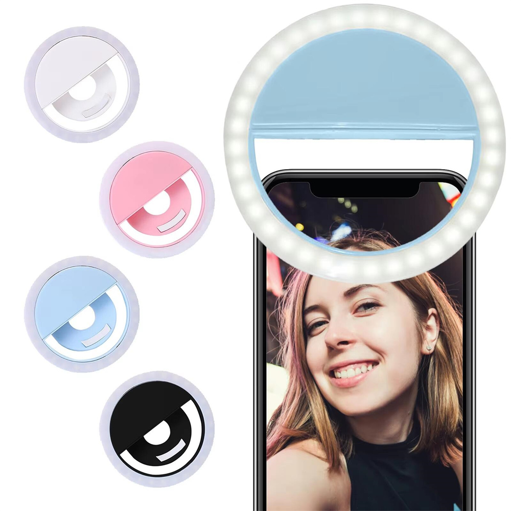 Photography With Lighting - LED Selfie Dolgu Işığı USB Şarjlı