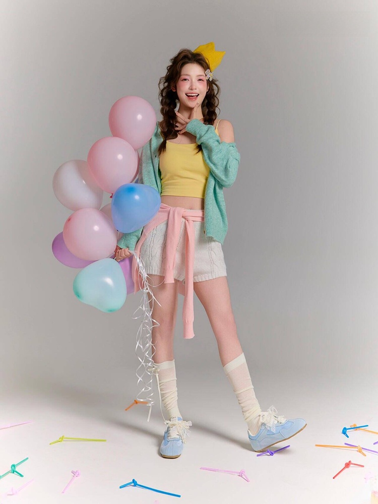 Photography Lighting For Clothing - Yeni 2026 Kore Tarzı Tatlı Kız