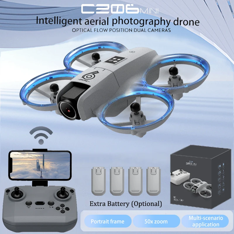 Photography Lighting Devices - CZ06 Mini RC Quadcopter Drone -