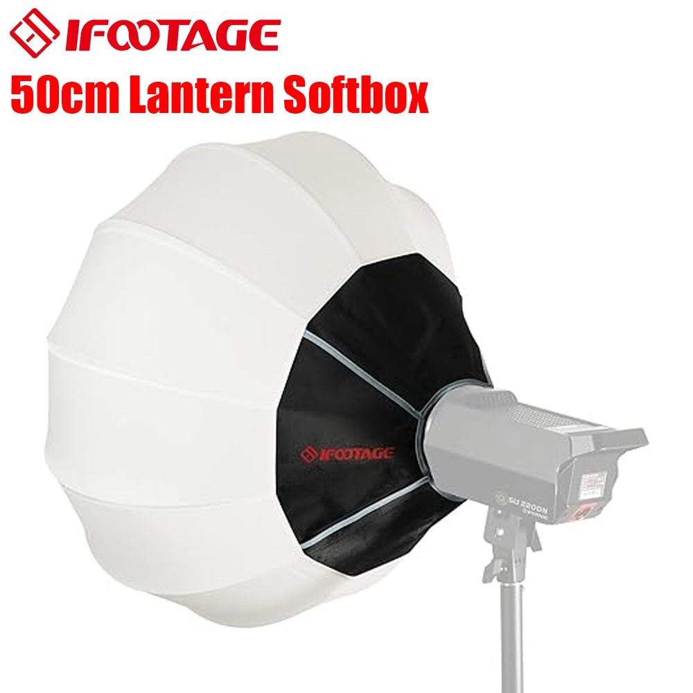 Barn Door Modifier - I, 65x65CM fener Softbox hızlı bırakma