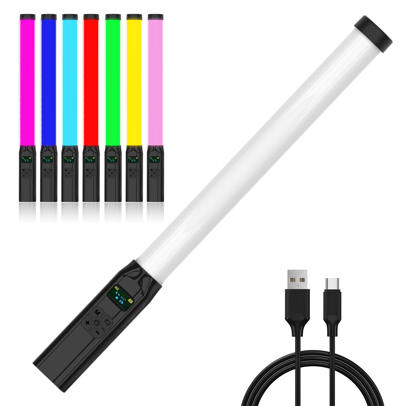 Photography Lighting Types - 50 CM RGB Sopa Işık Değnek