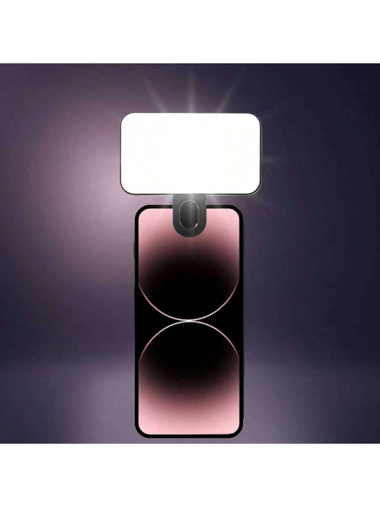 Photography Lighting Video - Mini Klipsli Selfie Halka Işığı Şarj