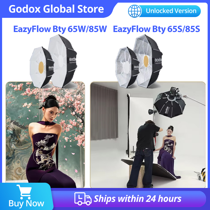 Photography Lighting Beauty Dish - Godox EazyFlow Beauty Dish 65/85cm hızlı