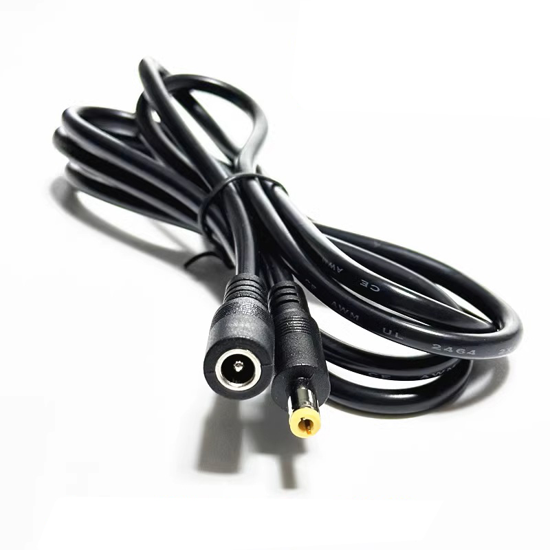 Photography Led Lighting Kit - DC güç konektörü fiş kablosu 5.5x2.5mm