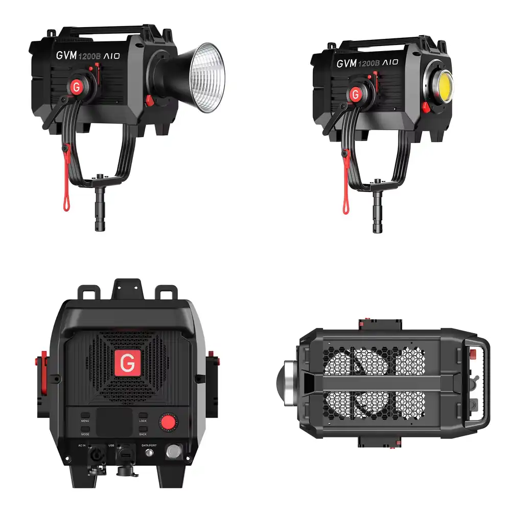 Photography With Lighting - GVM SD1200B AIO 1200W Fotoğrafçılık COB