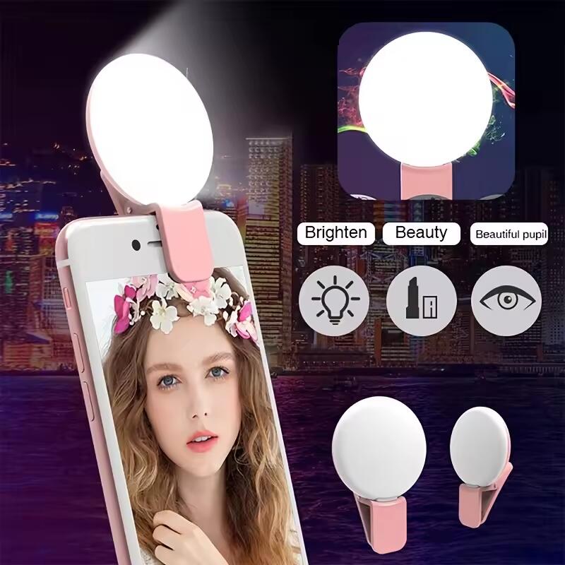 Photography Lighting Circle - Cep Telefonu LED Selfie Halka Dolgu