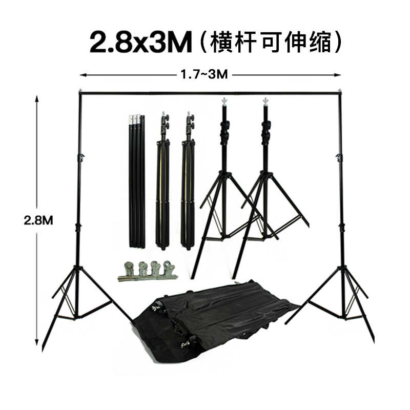 Photography Lighting For Clothing - Kalın fotoğrafçılık flaş arka plan rafı