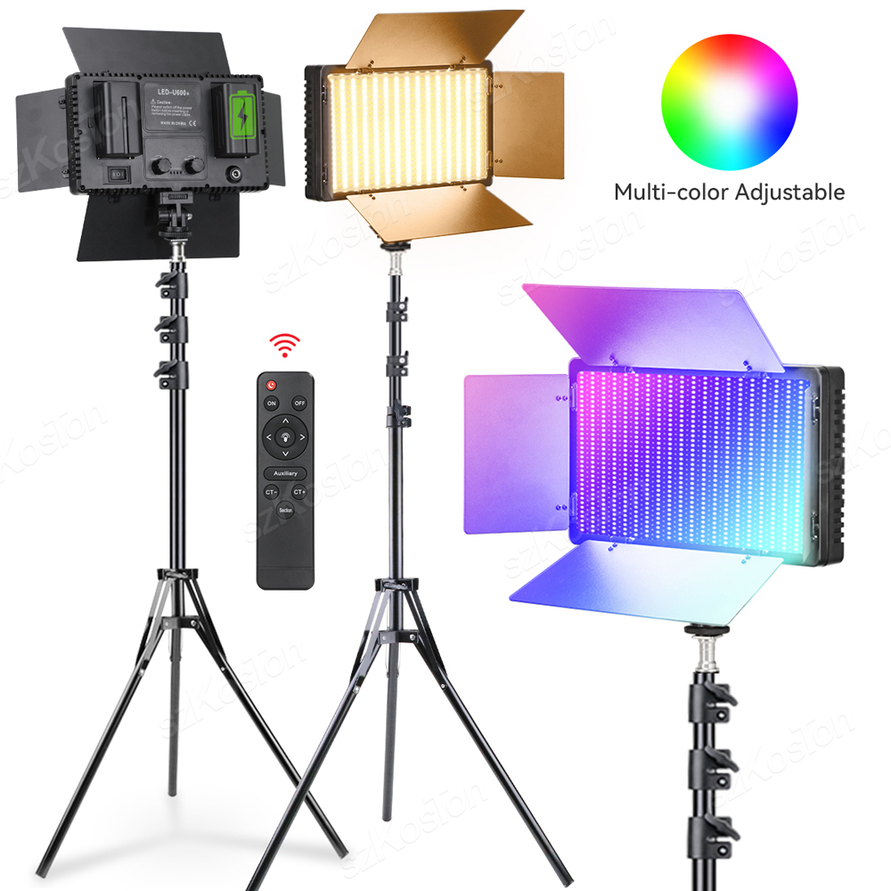 Photography Led Lighting Kit - RGB fotoğraf Video LED dolgu ışığı