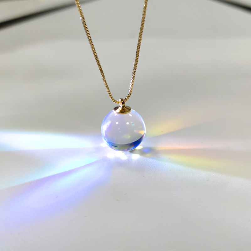 Photography Lighting Circle - Optik Cam Işık Küpü Prizma Topu