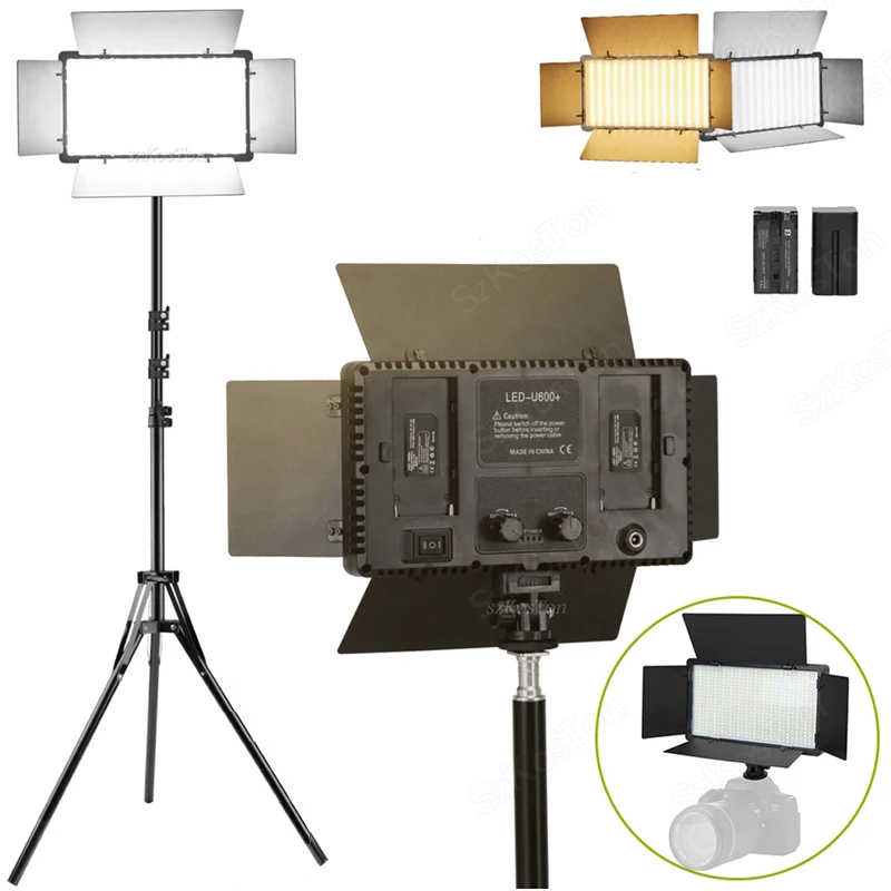 Photography Led Lighting Kit - U800 U600 LED fotoğraf stüdyosu Video
