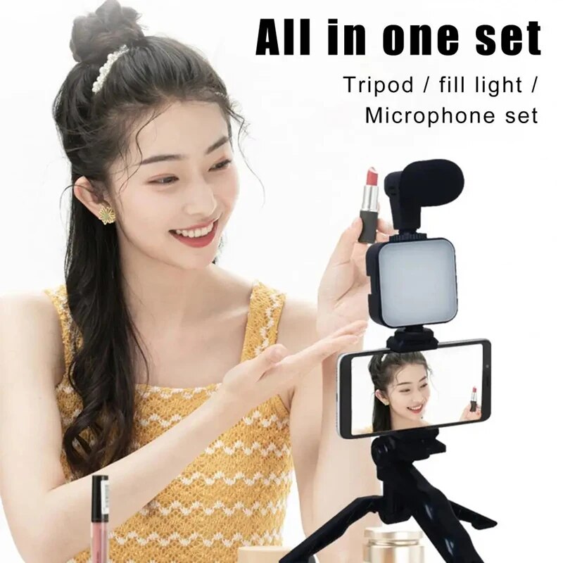 Akıllı Telefon Vlog Kiti Tripo - Photography Led Lighting Kit incelemesi ve fiyatı