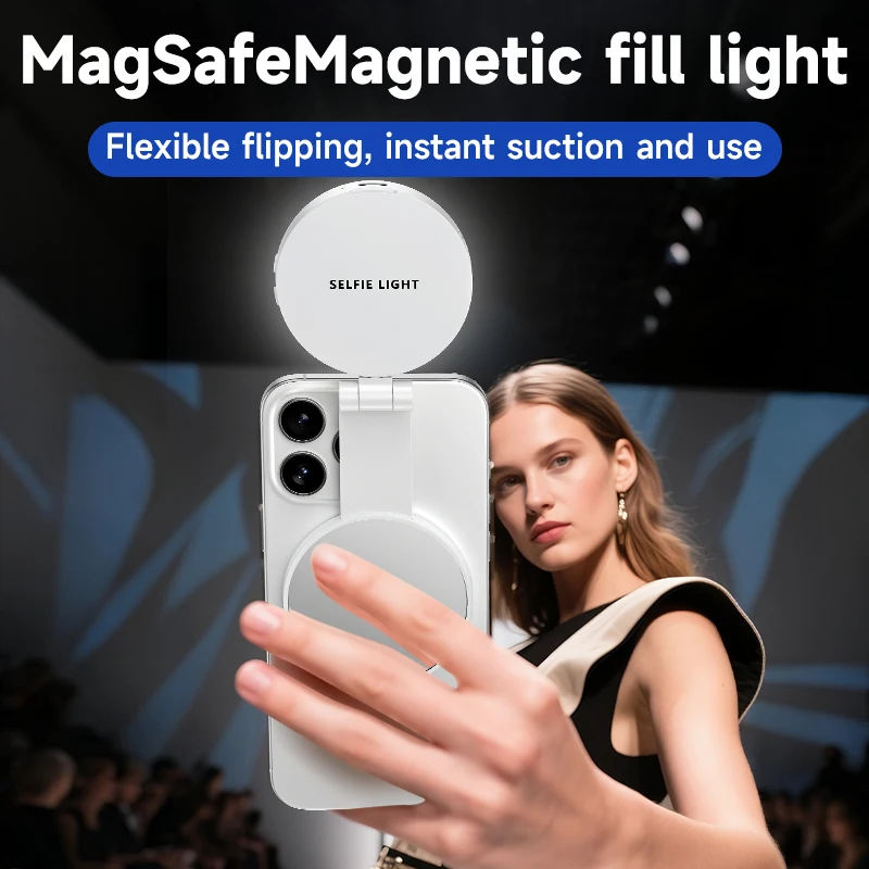 Magsafe Telefon için LED Selfi - Photography Lighting Video incelemesi ve fiyatı