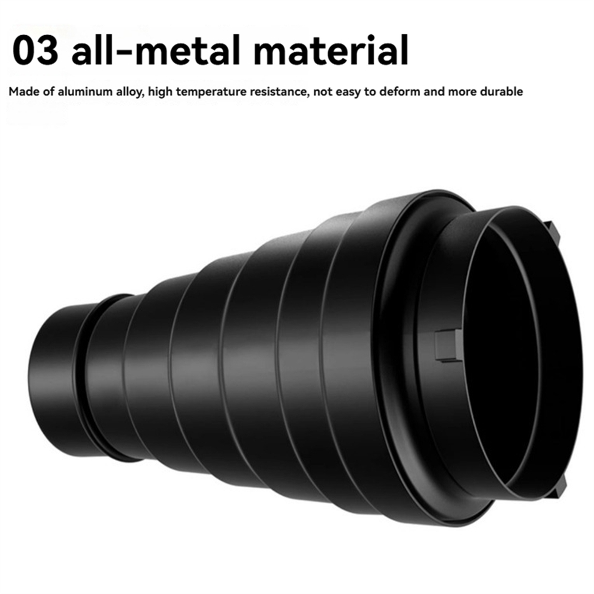 M05K Montajlı Büyük Flaş Snoot - Photography Lighting Types incelemesi ve fiyatı