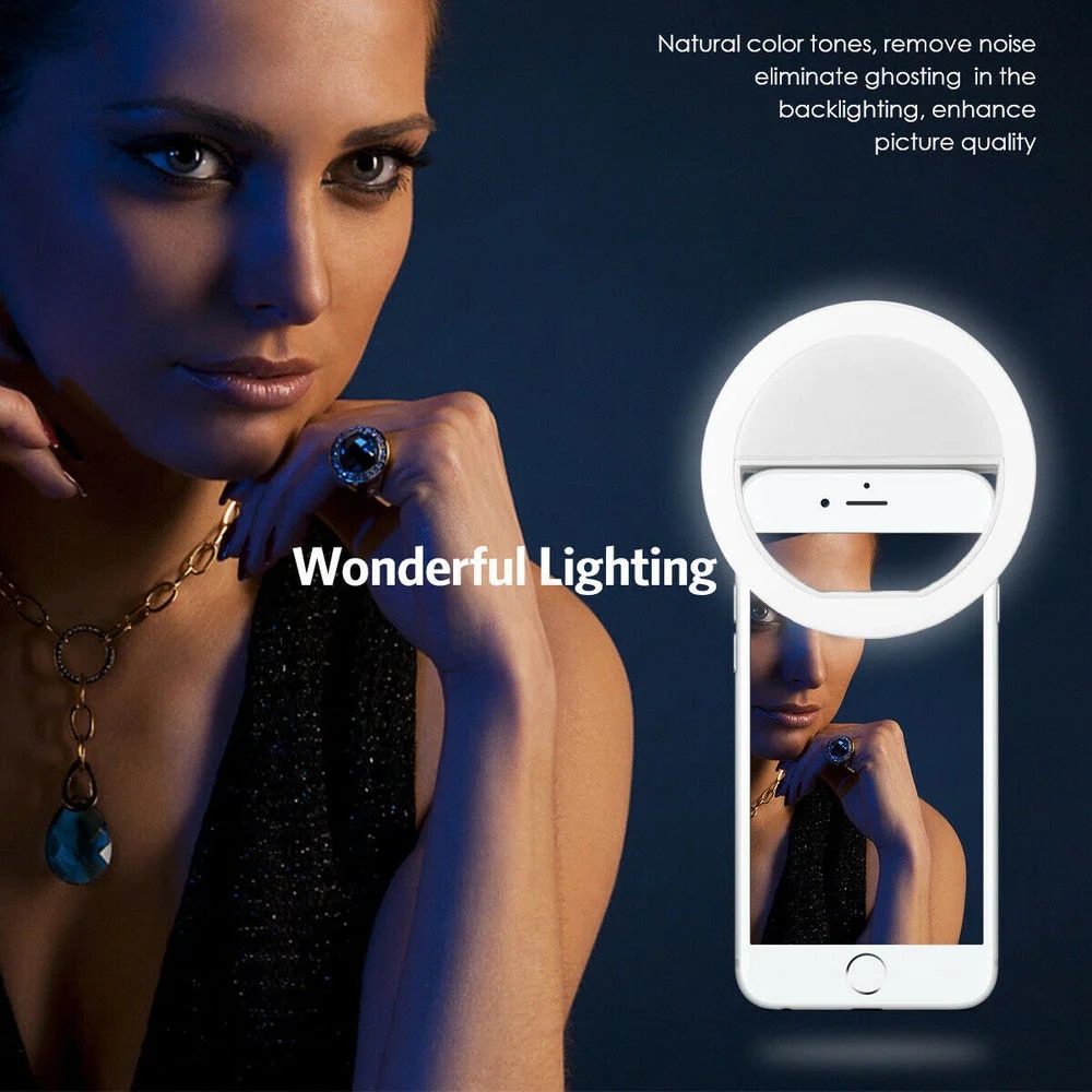 USB şarj edilebilir LED Selfie - Photography Lighting Video incelemesi ve fiyatı