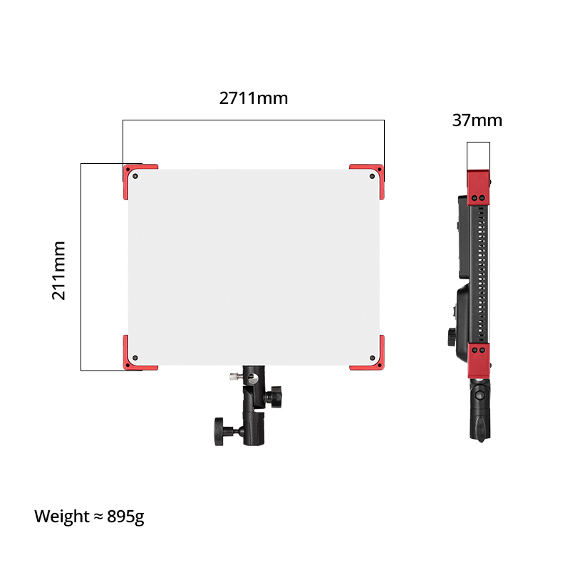 AMBITFUL LEDP60C Ultra İnce LE - Video Light Panel Led incelemesi ve fiyatı