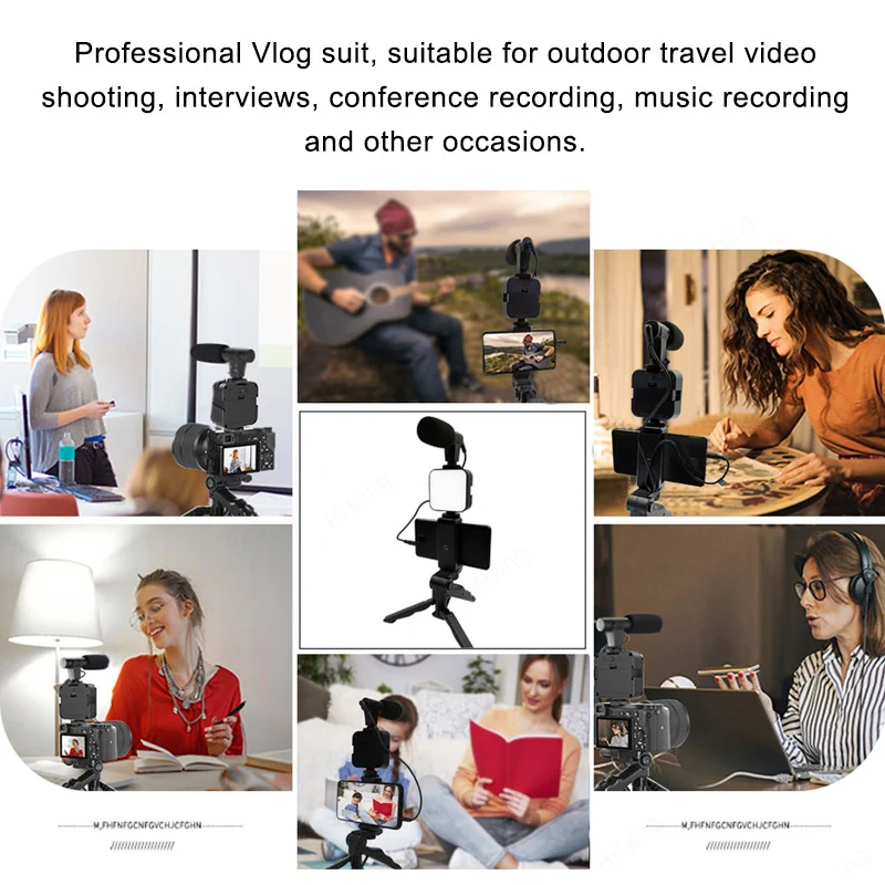 Akıllı Telefon Vlog Kiti Tripo - Photography Led Lighting Kit incelemesi ve fiyatı