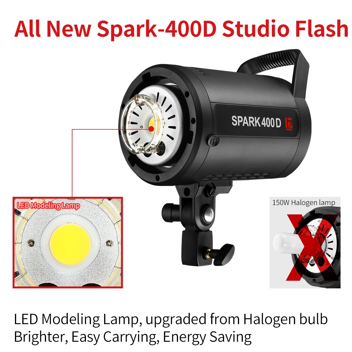 JINBEI SPARK400D 400W Strobe S - Photography Lighting For Clothing incelemesi ve fiyatı