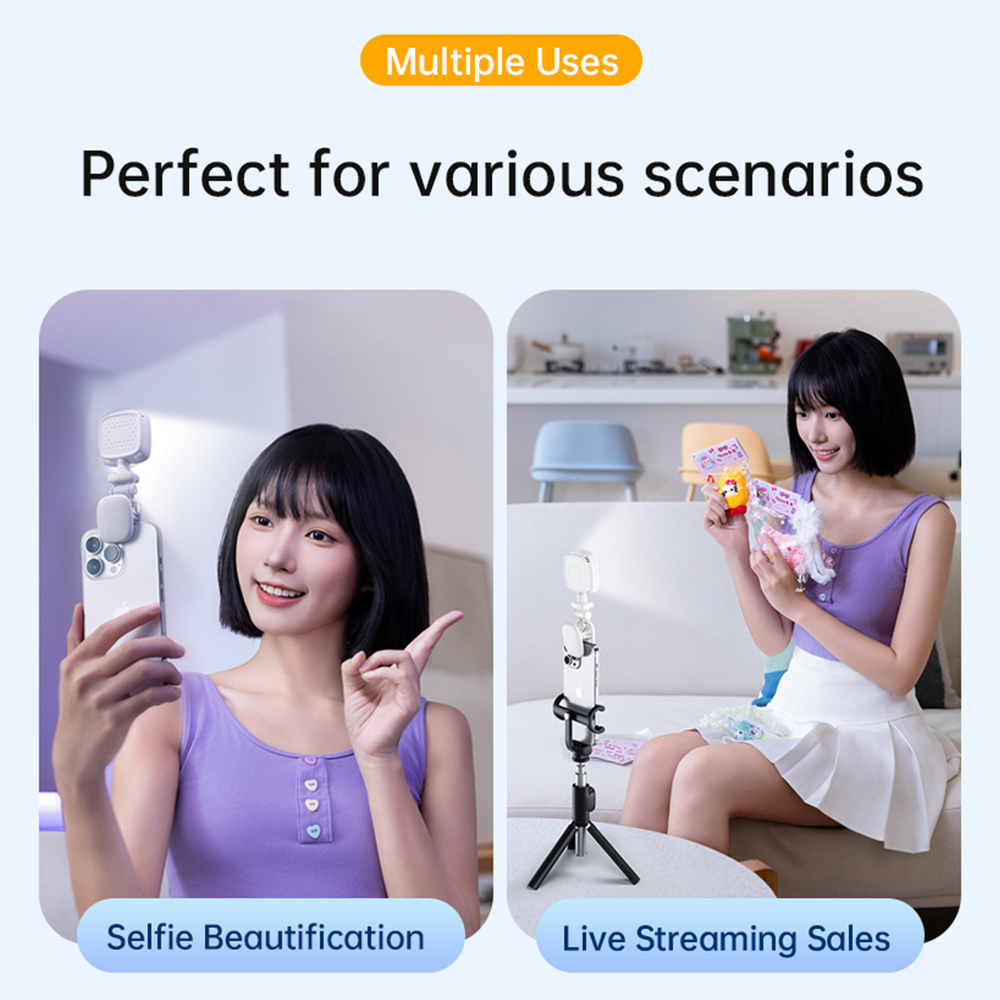 Taşınabilir LED Selfie Işık Ka - Photography Lighting Video incelemesi ve fiyatı