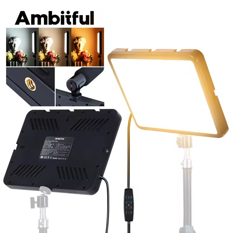 Ambitful 280 LED Video Işığı 2 - Video Light Panel Led incelemesi ve fiyatı