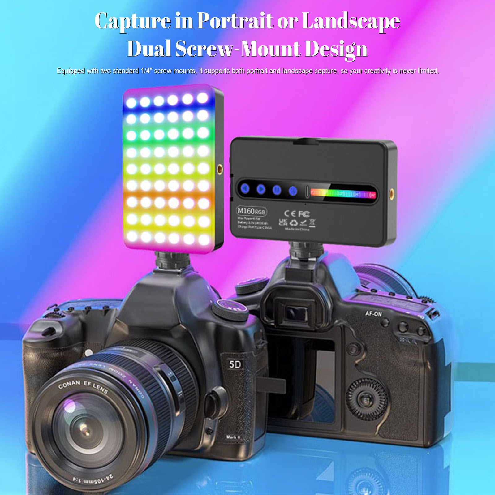 6.5W RGB LED Video Işığı 2700K - Photography Lighting Types incelemesi ve fiyatı