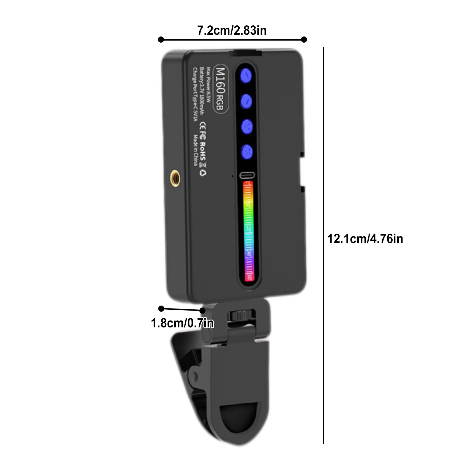6.5W RGB LED Video Işığı 2700K - Photography Lighting Types incelemesi ve fiyatı