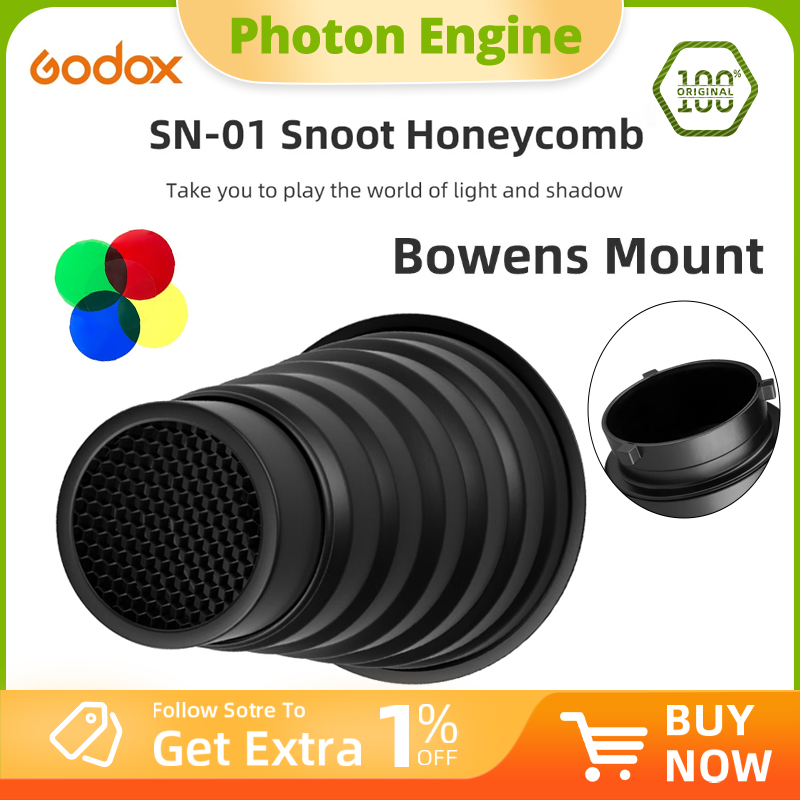 GODOX SN-01 Bowens büyük Snoot - Photography Lighting Types incelemesi ve fiyatı