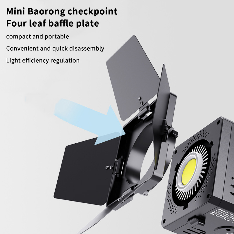 Mini Bowens Montajlı Dört Kana - Barn Door Modifier incelemesi ve fiyatı