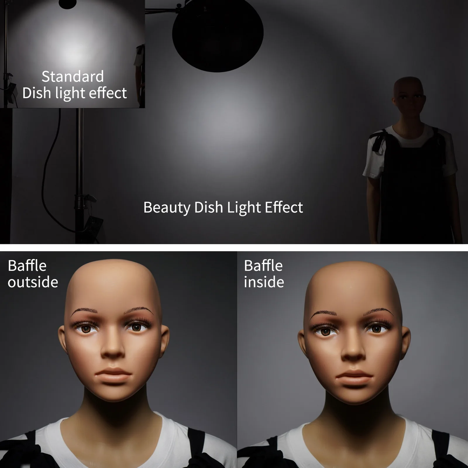 Selens Gümüş/Beyaz 70cm Güzell - Photography Lighting Beauty Dish incelemesi ve fiyatı
