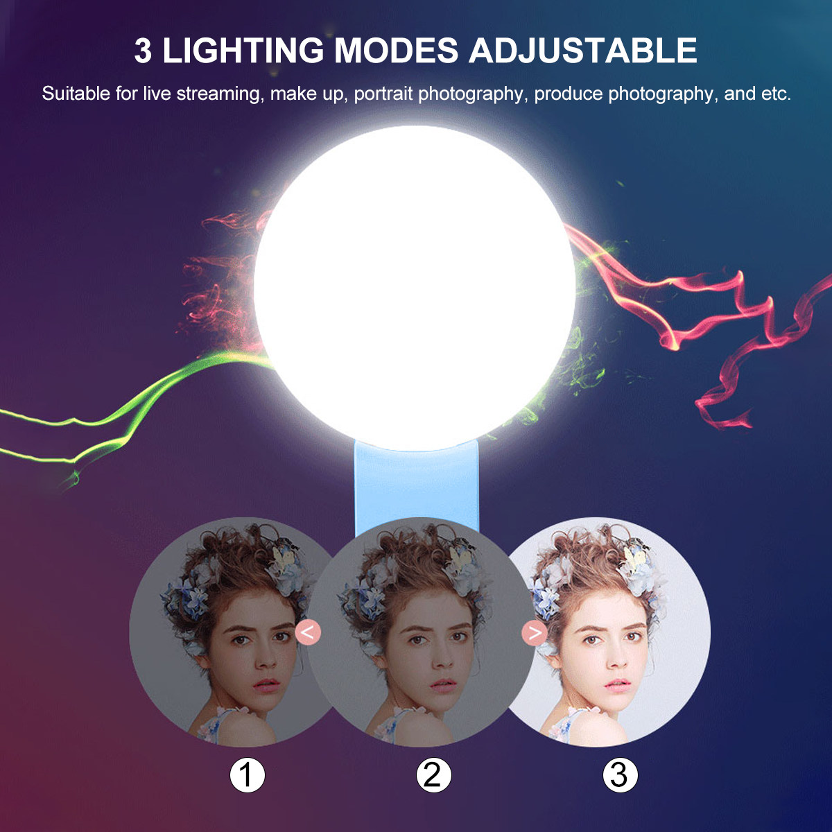 Şarj Edilebilir Klipsli Selfie - Photography Lighting Circle incelemesi ve fiyatı