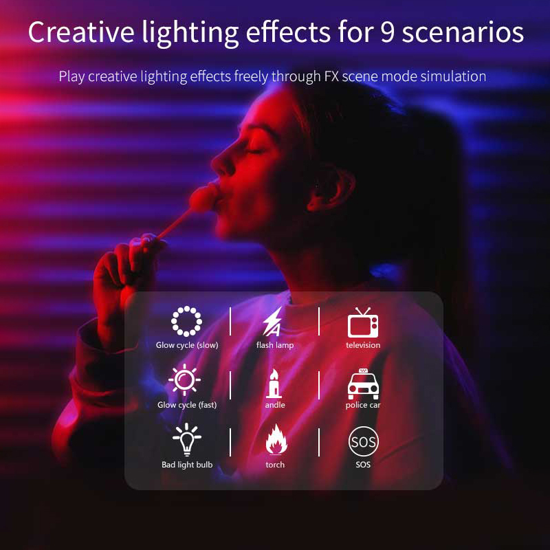RGB Dolgu Işığı Taşınabilir LE - Photography Lighting Video incelemesi ve fiyatı