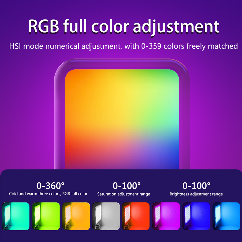 RGB Dolgu Işığı Taşınabilir LE - Photography Lighting Video incelemesi ve fiyatı