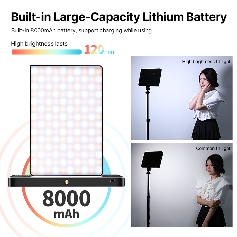 Ulanzi LT003 15W RGB Video işı - Video Light Panel Led incelemesi ve fiyatı