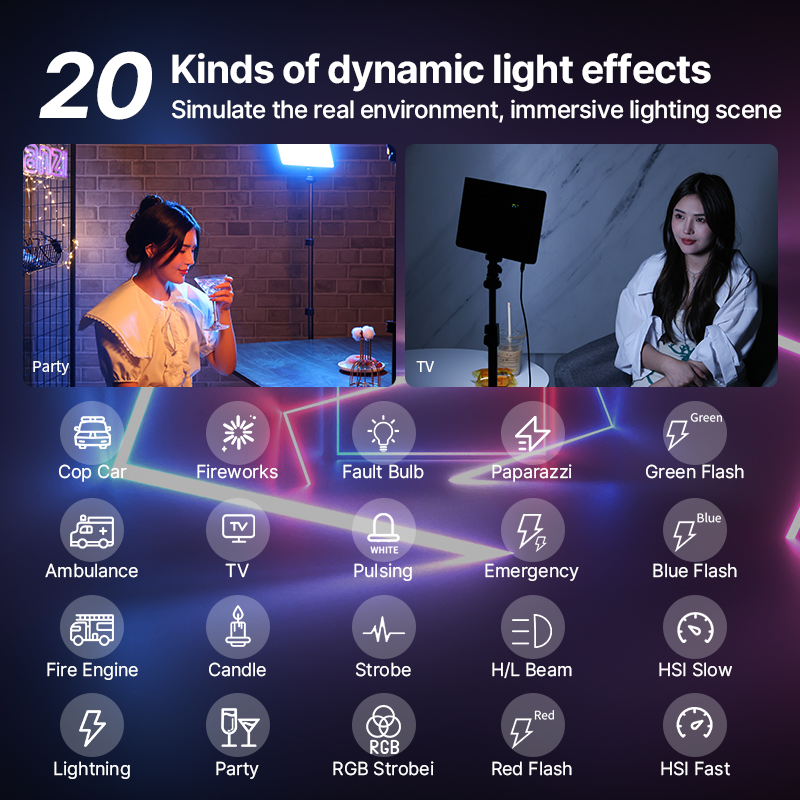 Ulanzi LT003 15W RGB Video işı - Video Light Panel Led incelemesi ve fiyatı