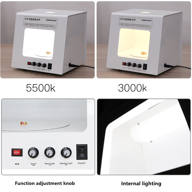 SANOTO Mini fotoğraf stüdyosu  - Jewelry Photography Lighting Kit incelemesi ve fiyatı