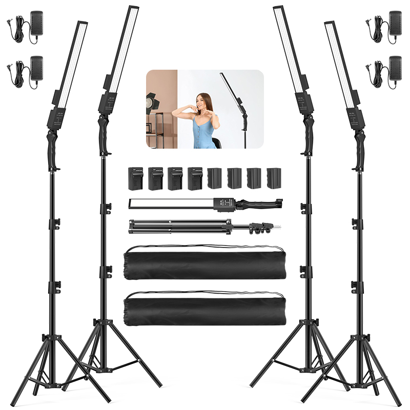 4 adet LED Fotoğraf Stüdyosu A - Photography Led Lighting Kit incelemesi ve fiyatı