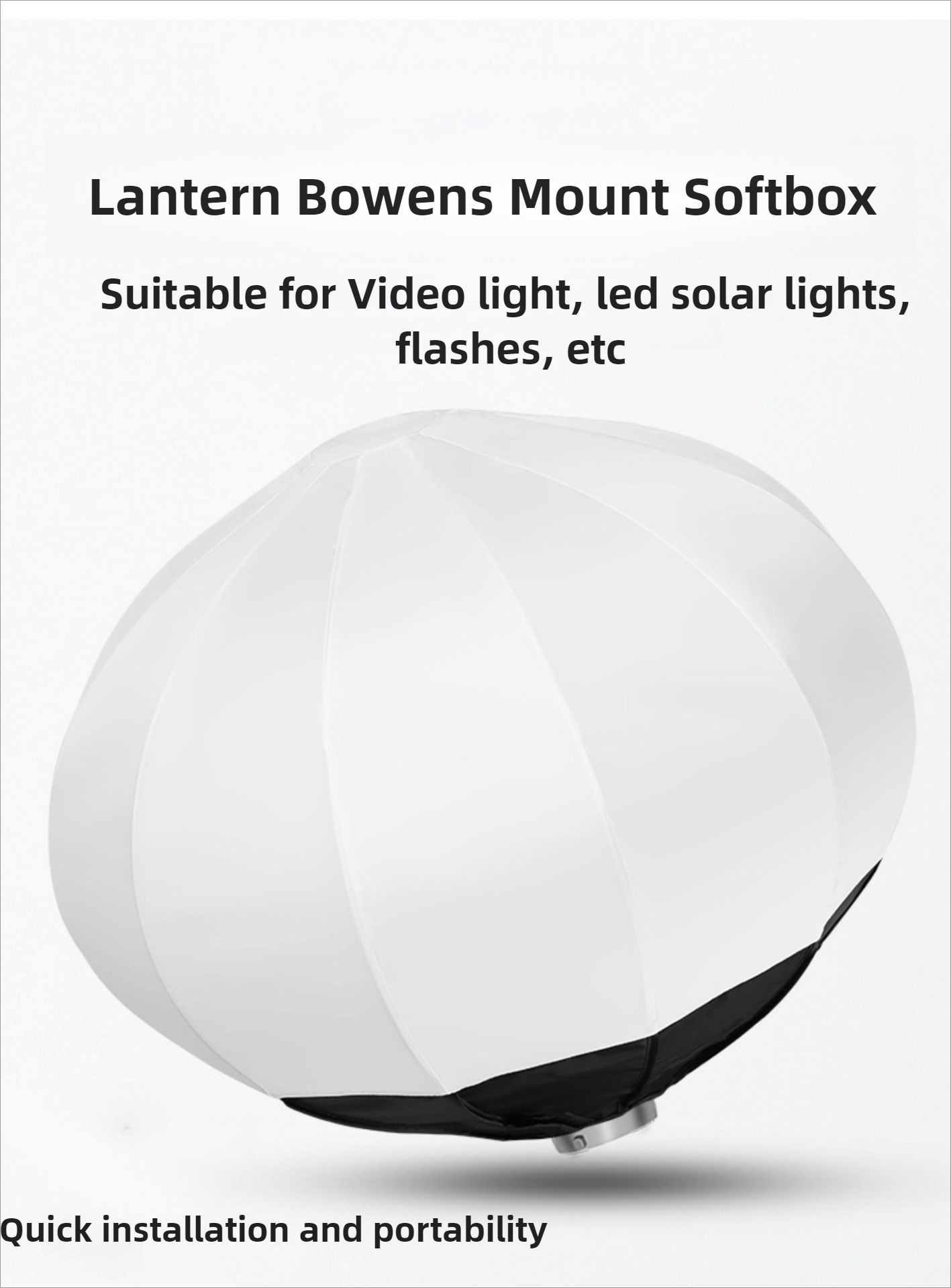 Globe Lantern Softbox 55cm 65c - Globe Modifier Round incelemesi ve fiyatı